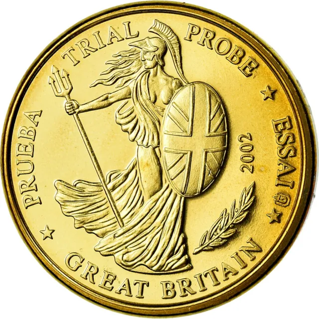 [#715930] Großbritannien, Medaille, 10 C, Essai-Trial, 2002, STGL, Copper-Nickel