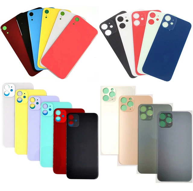 Battery Back Door Glass Cover For iPhone 8 X XS XR iPhone 11 12 13 14 Pro Max