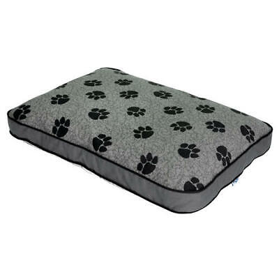 24" x 36" Gray Removable Double Sided Outer Shell Reversible Medium Pet Dog Bed