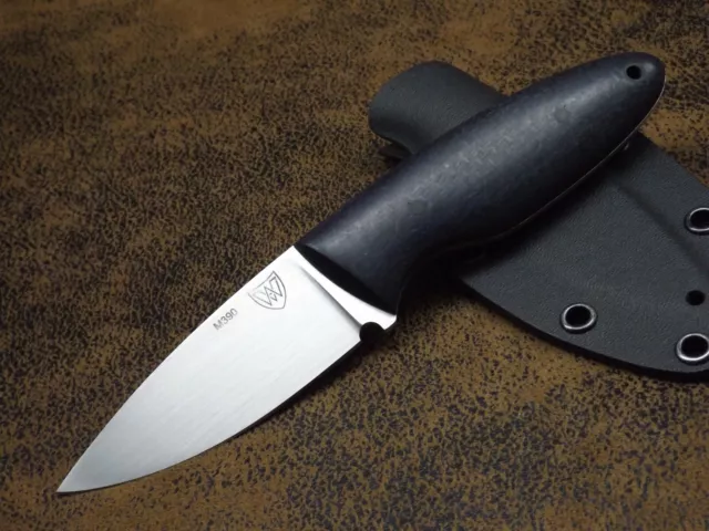 A.W. Custom Knives Exklusives Messer Outdoor / Jagdmesser M390 Böhler St. 62-HRC