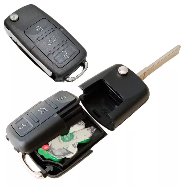 STASH* Autoschlüssel-Safe, verstecktes Geheimfach, Schlüsselring