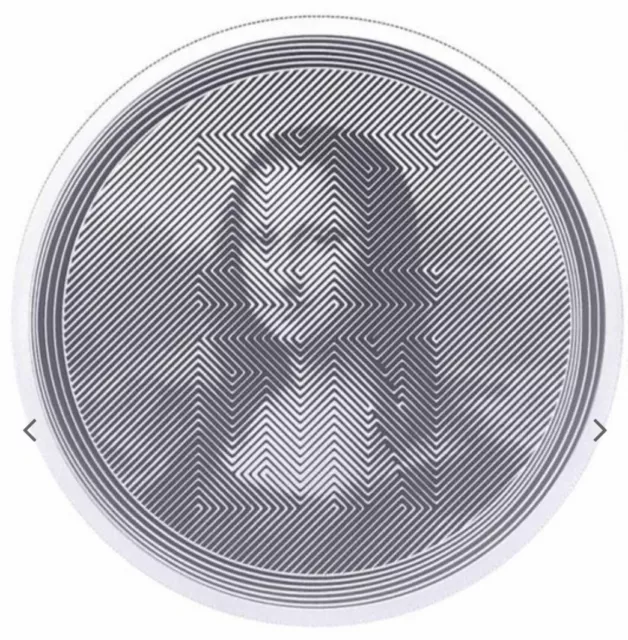 Tokélau 2021 Icon Mona Lisa 1 Oz Silver 1 Once Argent Pure 999 Capsule