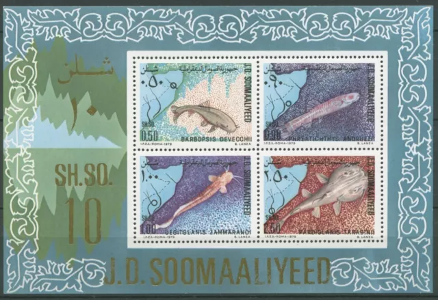 Somalia 1979 Fische Block 9 postfrisch (C26868)