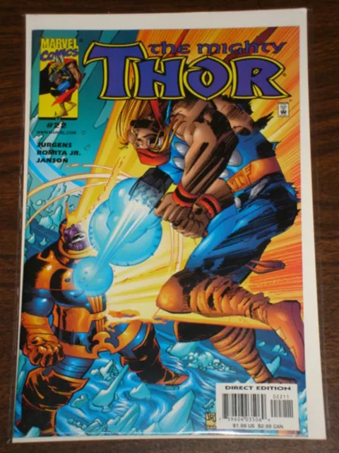 Thor #22 Vol2 The Mighty Marvel Comics April 2000 Thanos