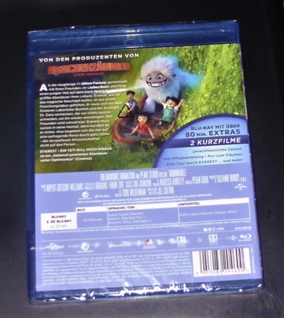 Everest Ein Yeti Will Hoch Hinaus 3D Blu Ray + Blu Ray Schneller Versand Neu 2