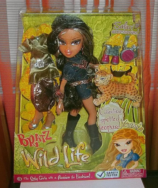 BRATZ WILD LIFE - Yasmin - Doll & Safari Accessories by MGA Entertainment  NRFB $147.99 - PicClick