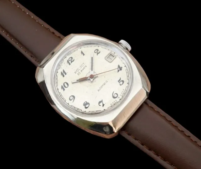 Vintage automatic watch Poljot 2616.2H 23 jewels soviet mechanical wristwatch