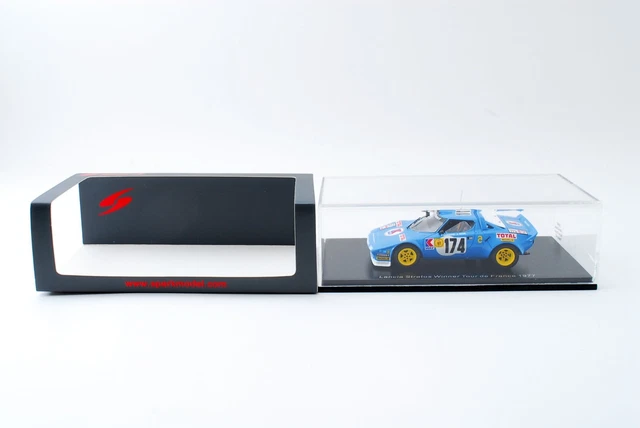 Spark 1/43 Lancia Stratos HF 1977 Winner Tour de France [S0014]