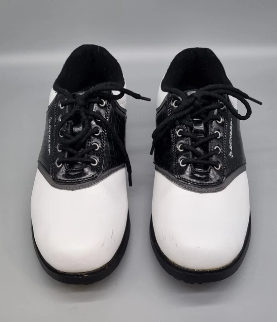 DUNLOP CLASSIC OP SNR 30 mens leather golf shoes size UK8 EU43 tee off