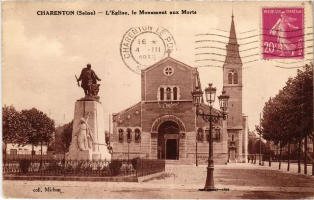 CPA AK Charenton L'Eglise,le Monument aux Morts FRANCE (1282280)