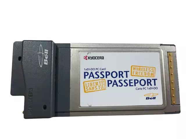 Kyocera Alltel Passport Kpc650 PC Card Pcmcia Evdo 400-700Kbps (Missing Antenne)