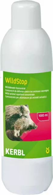 1 Liter Kerbl Wildstop Wildschadenverhütung Verwitterungsmittel Kieferle 008.008