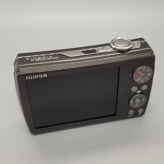 Fujifilm FinePix F200 EXR 12,0 megapixel fotocamera digitale compatta testata nera 2