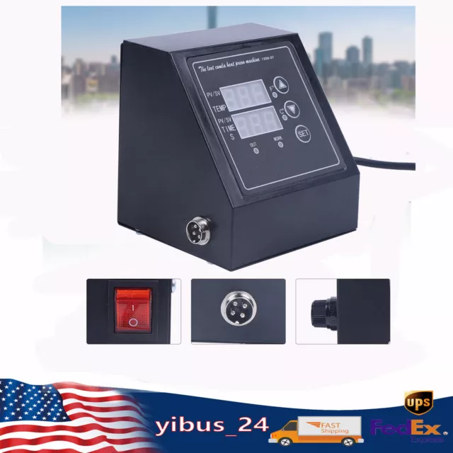 Multi Heat Press Machine Digital Control Box-Temperature Time for Heat Press