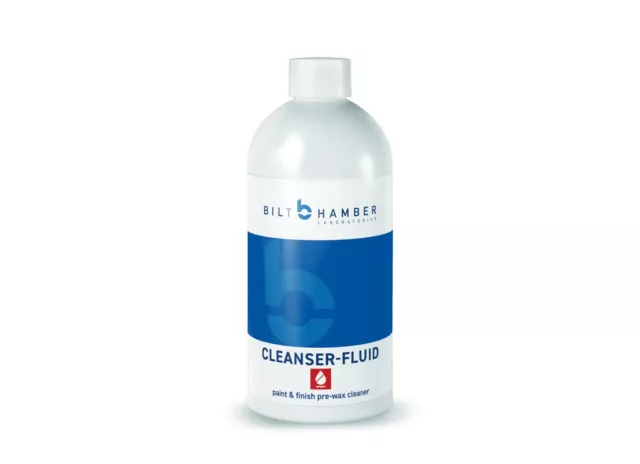 Bilt Hamber Cleanser Fluid - 500ml Spray + Cloth Pre Wax Cleaner IPA Alternative