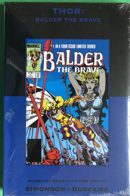 Marvel Premiere Classic Vol 29 Thor: Balder The Brave Hardcover Sealed