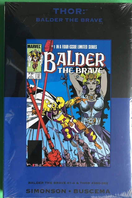 Marvel Premiere Classic Vol 29 Thor: Balder The Brave Hardcover Sealed