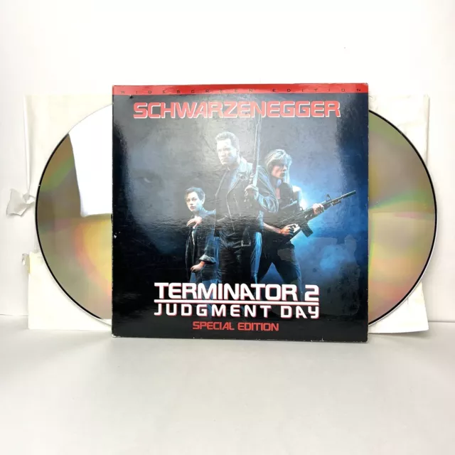 Terminator 2: Judgment Day Laserdisc Movie Widescreen Special Edition 1993