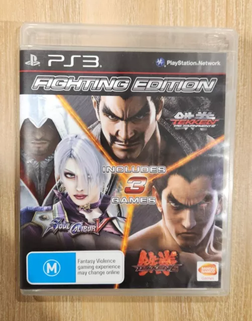 Fighting Edition: Tekken 6 + Tekken Tag Tournament + Soul Calibur V