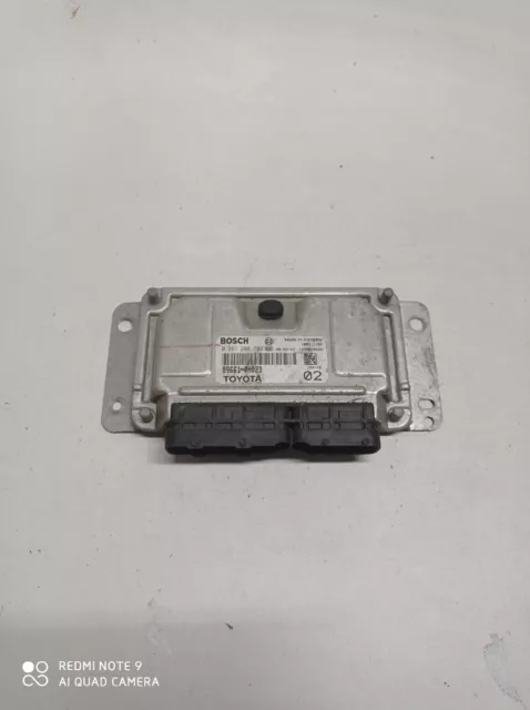 CALCULATEUR MOTEUR ECU PEUGEOT 107 1.0i 0261208702 / 89661-0H023 (60C)