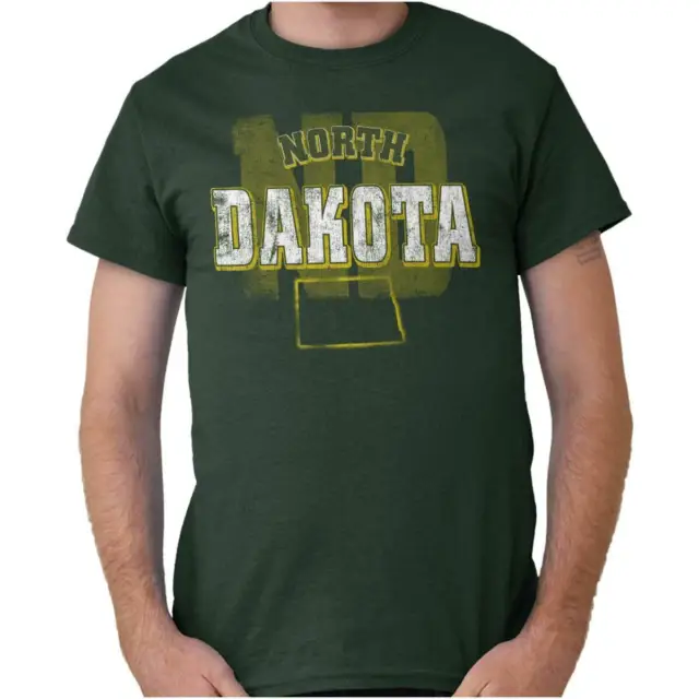 North Dakota Original Hometown Vacation ND Womens or Mens Crewneck T Shirt Tee
