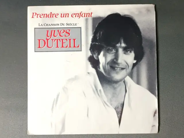 Disque vinyle 45 Yves Duteil Prendre un enfant 45t Vintage Audio Musique HC