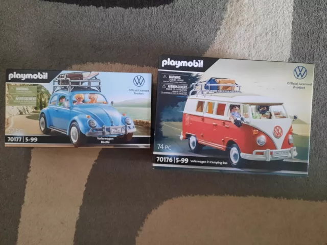 Playmobil VW Käfer Und Campingbus