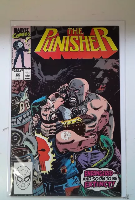 The Punisher #32 Marvel Comics (1990) NM- 1st Print Comic Book