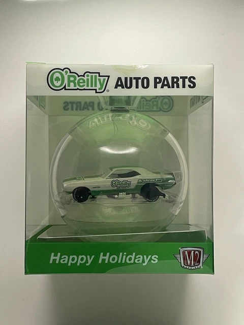 2023 M2 MACHINES O'Reilly Exclusive Christmas Ornament 1971 Dodge