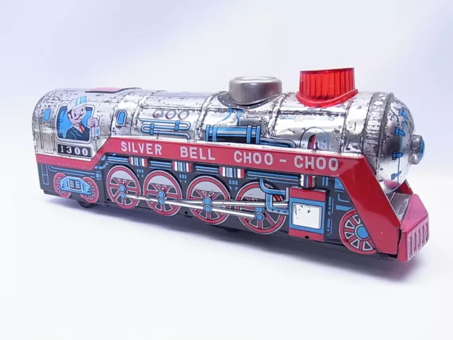 LOT 1271 | Vintage Kanto Toys Japan Silver Bell Locomotive Choo-Choo in OVP/Box