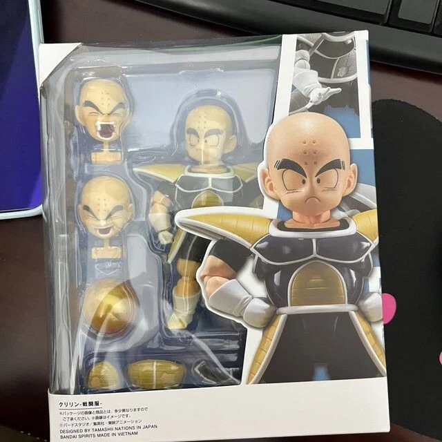 DRAGON BALL Z Figure Krillin Battle Armor Action Figure EUR 47,53