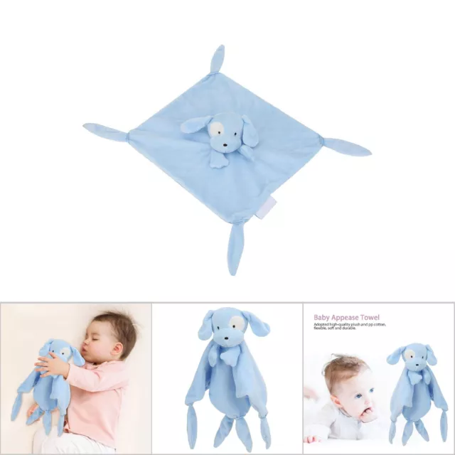 Baby Safety Towel Appease Infant Cartoon Animal Doll Toy For Toddler Care(Dog)