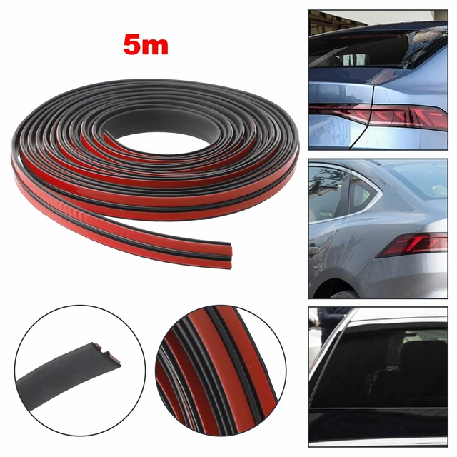 Type B White 5m -Protecteur Universel De Bord De Porte De Voiture, Bande De Protection Universelle Pour Portes De Voiture, Bande De - Auto