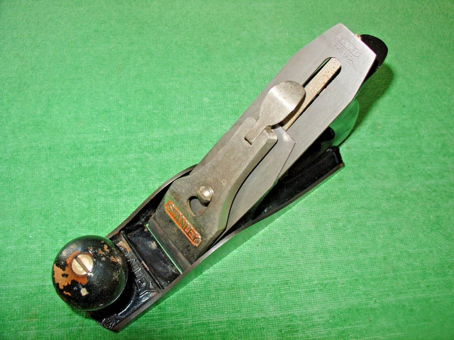 VINTAGE STANLEY BAILEY PLANE No.3 CORRUGATED BOTTOM MADE IN USA