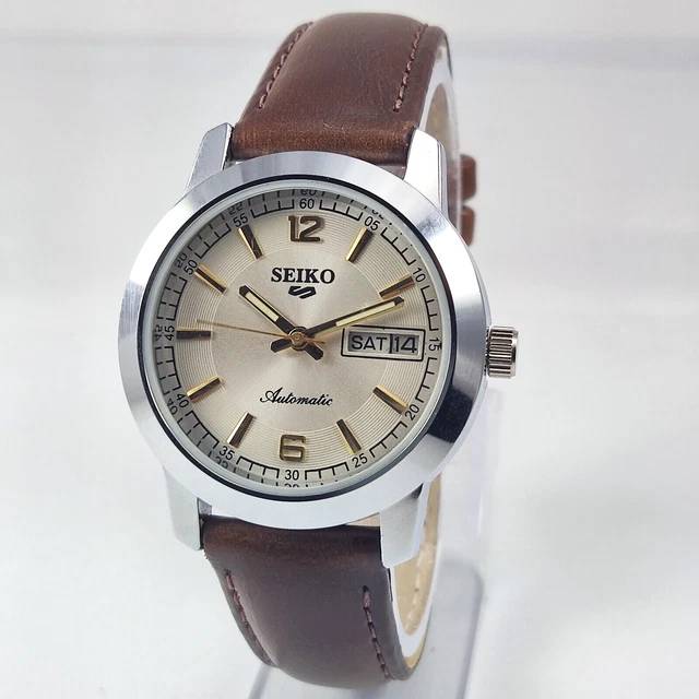 Montre Automatique Seikojust rose femme | Seiko Mod