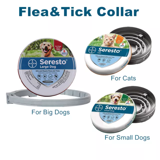 Anti Flea and Tick Collar Mosquito Repellent Adjustable For Cats And Dogs Pets