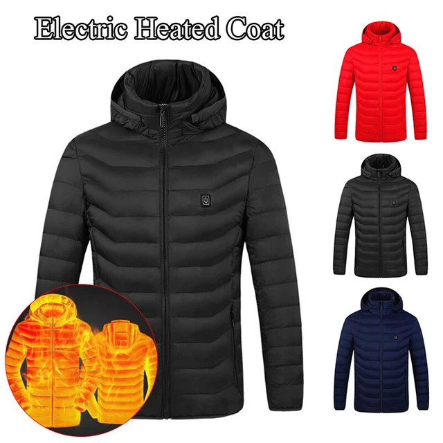 Unisex Electric USB Heated Vest Jacket Cloth Warm Up Heating Pad Body Warmer  ✨