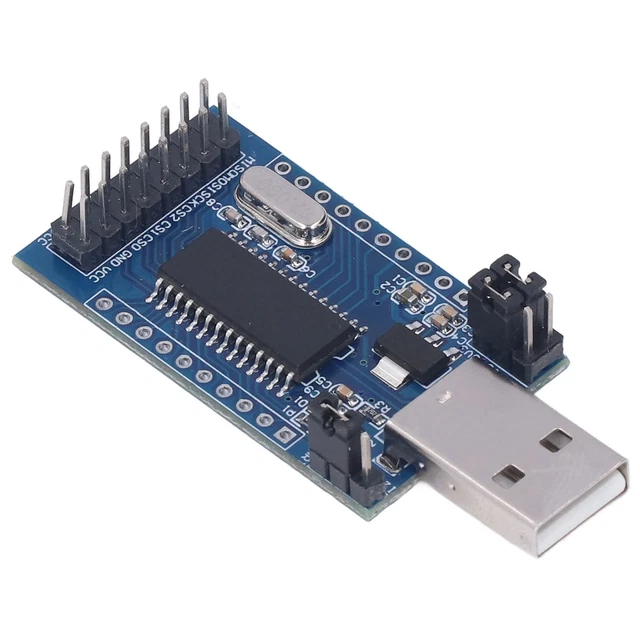 Convertisseur USB Vers UART/I2C/SPI/JTAG - Multi-interfaces, Compatible 3.3V/5V, Pour Win/Linux (Raspberry Pi)