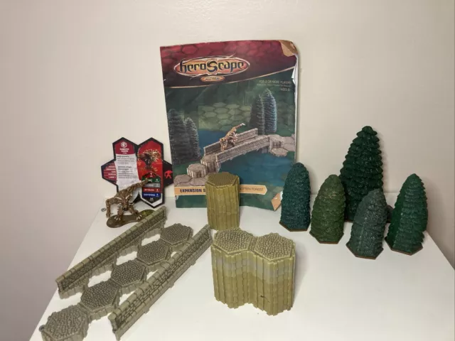 Heroscape Expansion Set Road to the Forgotten Forest Damage - Please Read