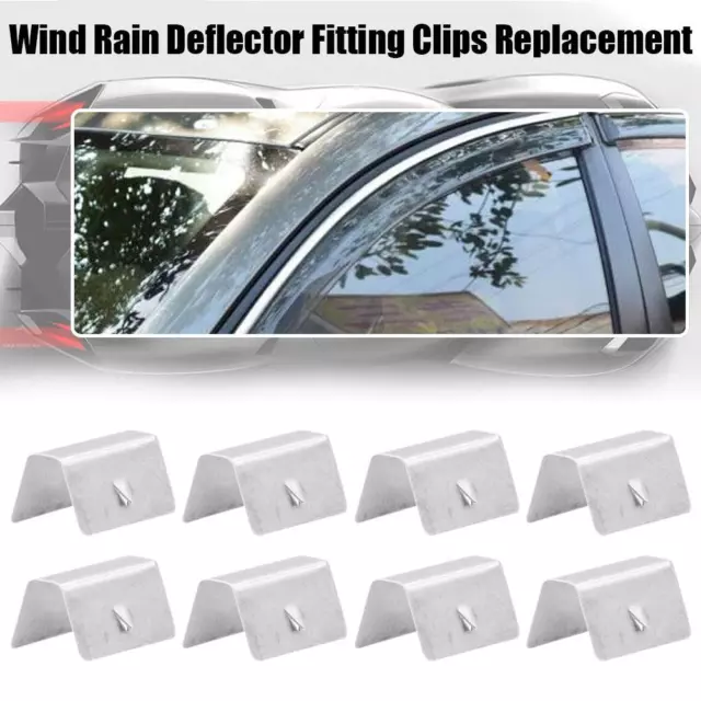 Wind Rain Deflector Fitting Clips Replacement for Heko G3 Hot 4W3Q