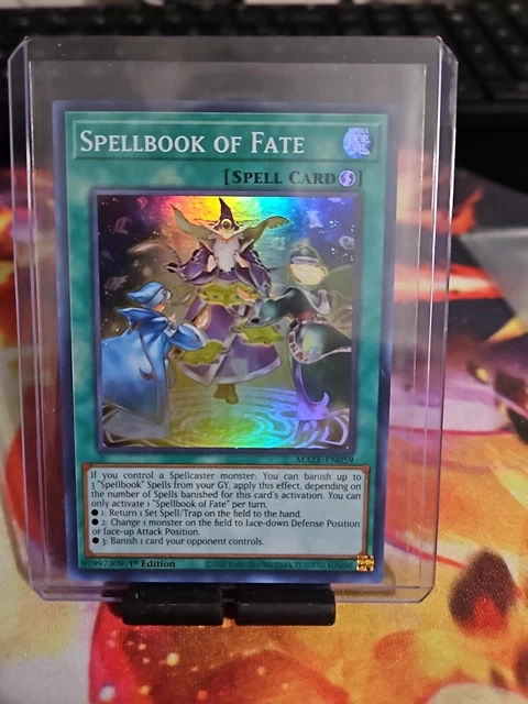 Spellbook of Fate 1st Edition Collector's Rare MAZE-EN059 Yu-Gi-Oh!