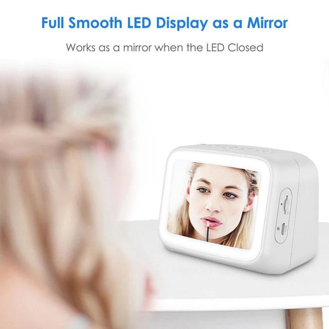Bluetooth Alarm Clock with Two Alarms Timer For Teenage Room E1Z7