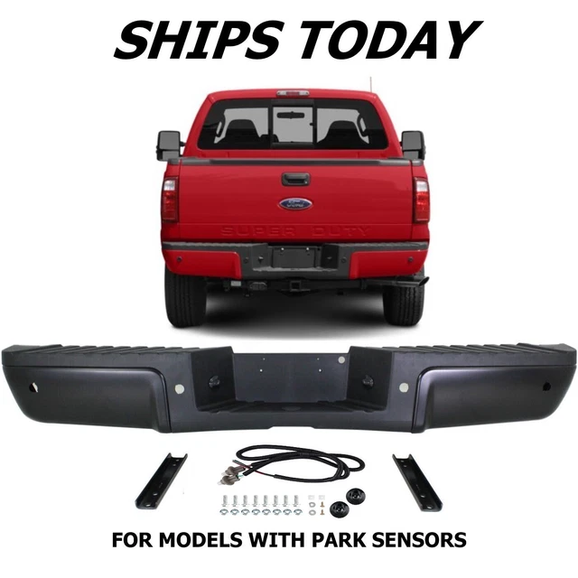 NEW COMPLETE REAR Bumper Assembly For 20082016 Ford F250 F350 Super