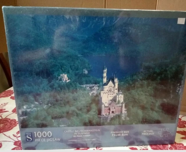 NEUSCHWANSTEIN CASTLE WH Smith Jigsaw Puzzle 1000 pce Bavaria Fairy