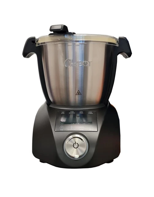 Robot Cuisine Multifonction Compact Cook Platinium - 13 Fonctions - 260 Recettes - Connecté