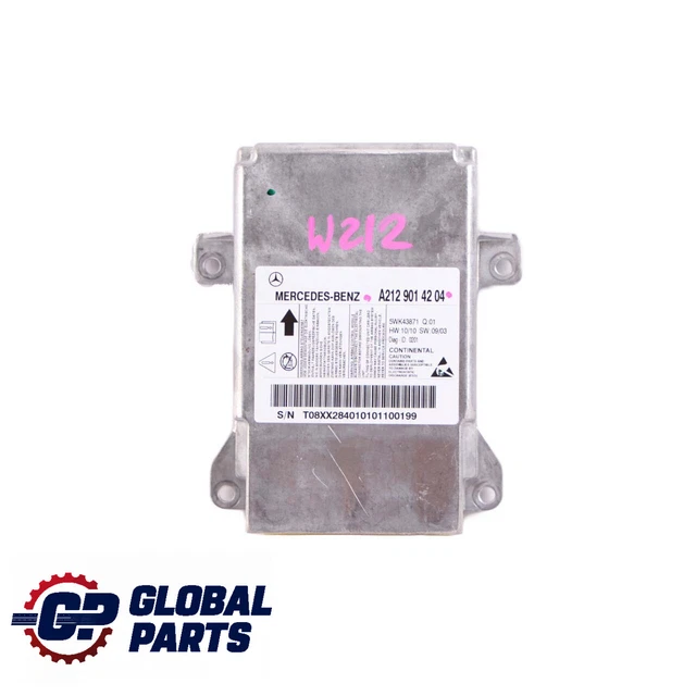 MERCEDESBENZ W212 ECU Control Unit Sensor Module Airbag A2129014204