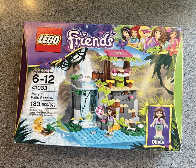 NEW LEGO FRIENDS 41033 Jungle Falls Rescue 183pcs Factory Sealed