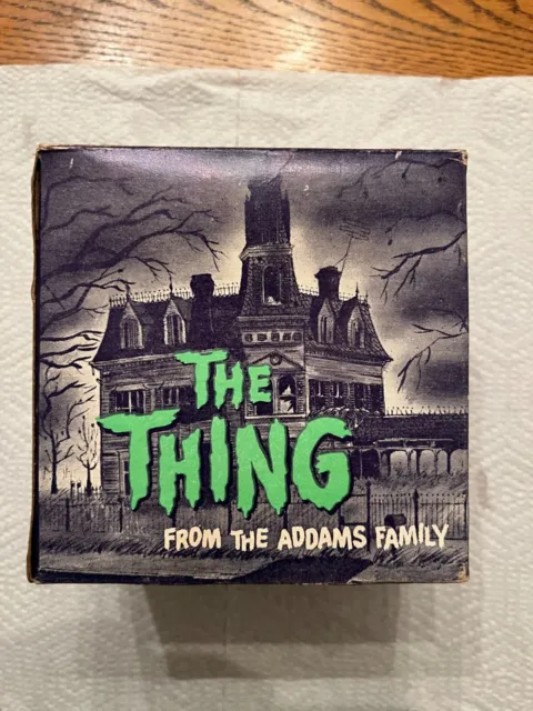 1964 The Thing From The Addams Family Bank   Read Item Description For Condition