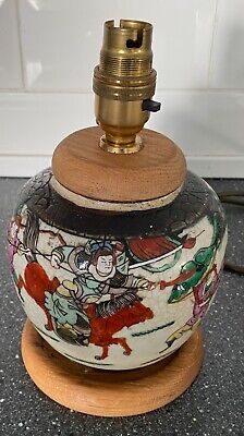 Base de lámpara de mesa estilo oriental vintage