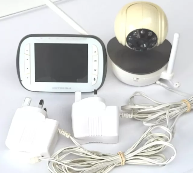 Motorola Baby Monitor MBP43. Digital Camera + Sound. Wireless. Zoom, Tilt & Pan.